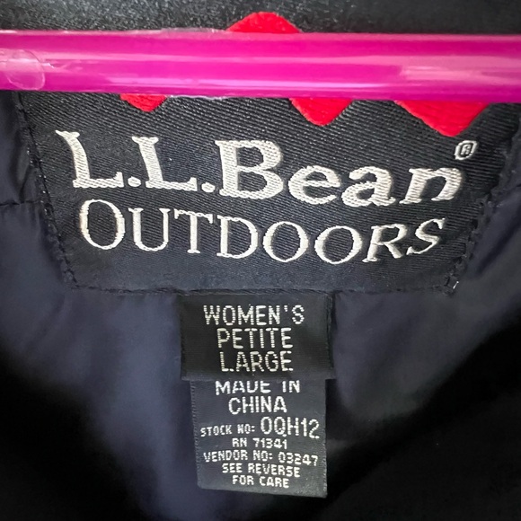 LL Bean Gore Tex winter coat petite - Picture 6 of 6